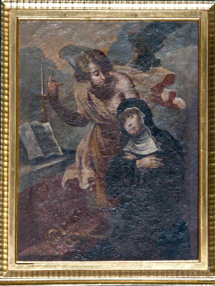 52 Rechter Seitenaltar - Hl. Scholastika