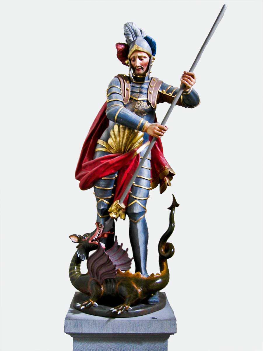 45 Hl. Georg mit dem Drachen