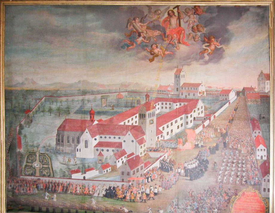 Heilig-Blut-Prozession am 26.05.1738