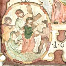 13 Kreuzweg: Jesus trägt das Kreuz