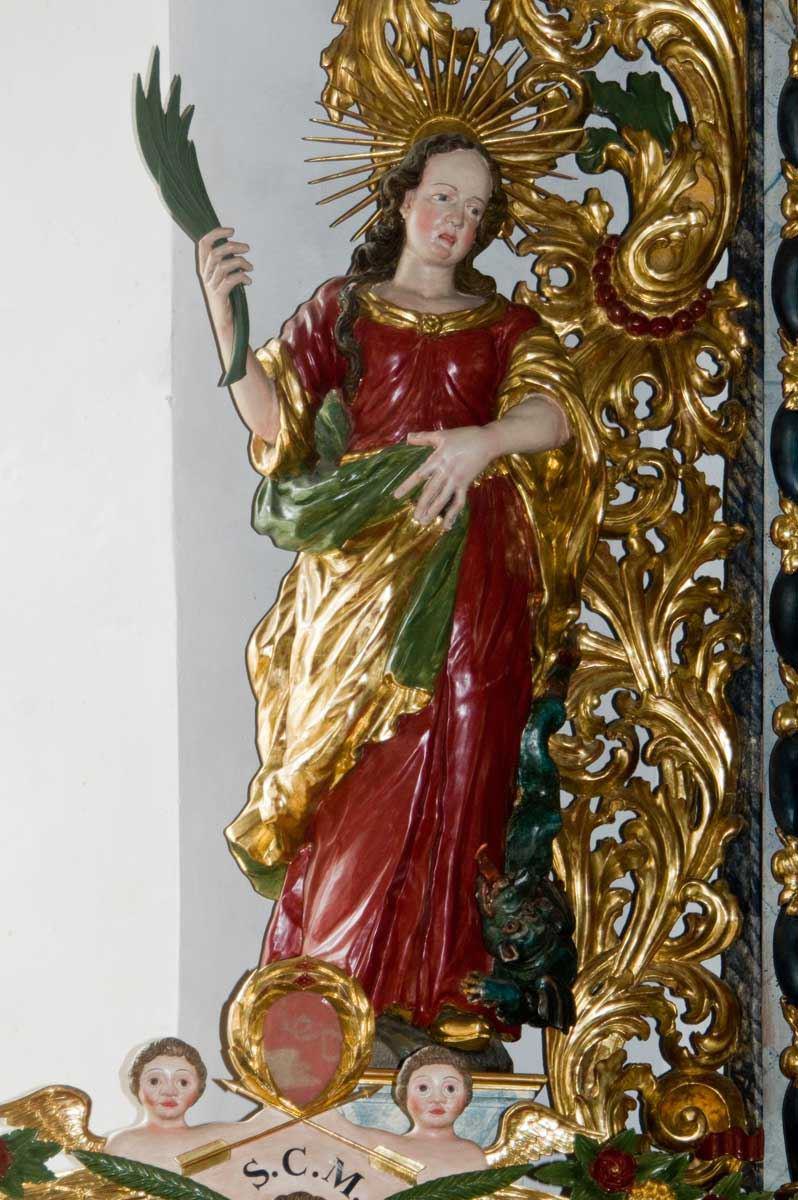 St. Margaretha (mit Märtyrerpalme)
