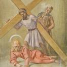 5 Simon von Kyrene hilft Jesus das Kreuz zu tragen