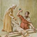 11 Jesus wird ans Kreuz geschlagen