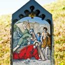 Jesus fällt zum ersten Mal unter dem Kreuz