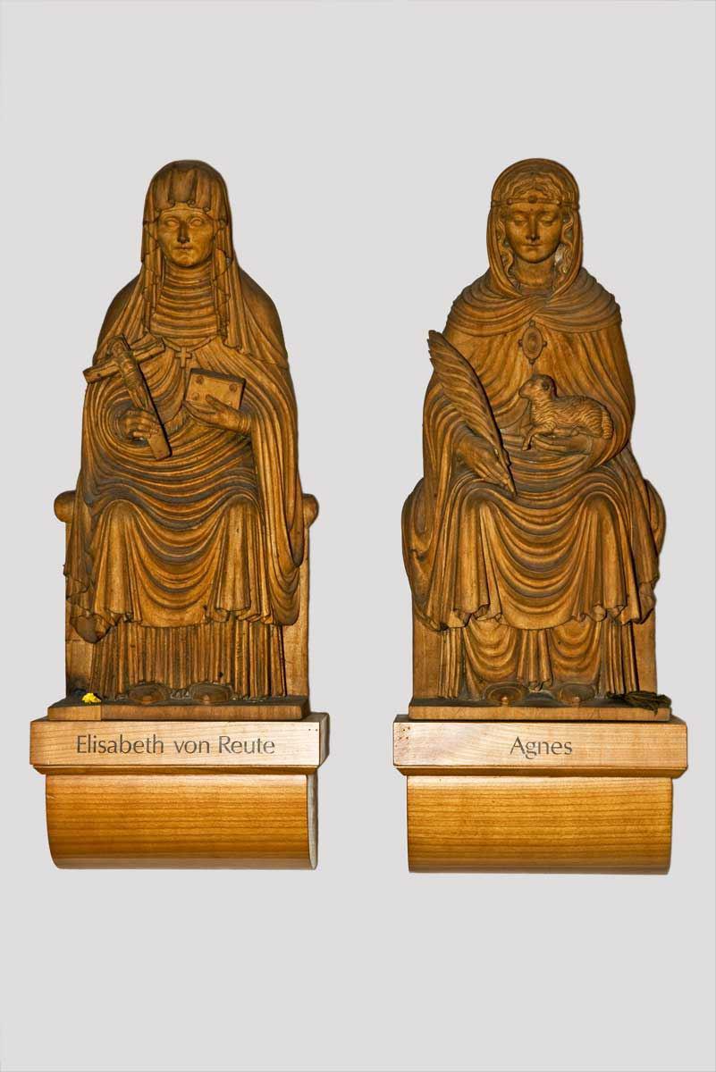 Hll. Elisabeth von Reute & Agnes