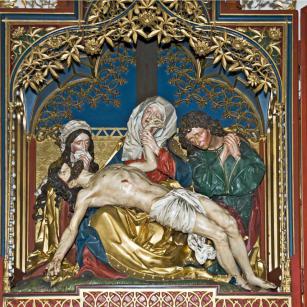 46 Altar Mitte: Pietà