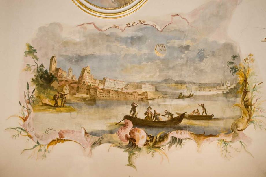 links Meersburg, rechts Konstanz