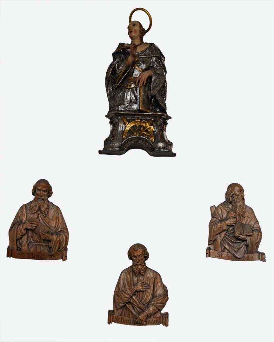 Hl. Katharina von Alexandrien + Apostel