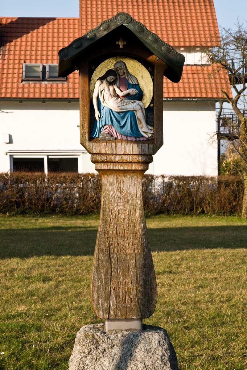 Holzbildstock Pietà