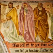 König David, Jeremias, Zacharias, Michäas)