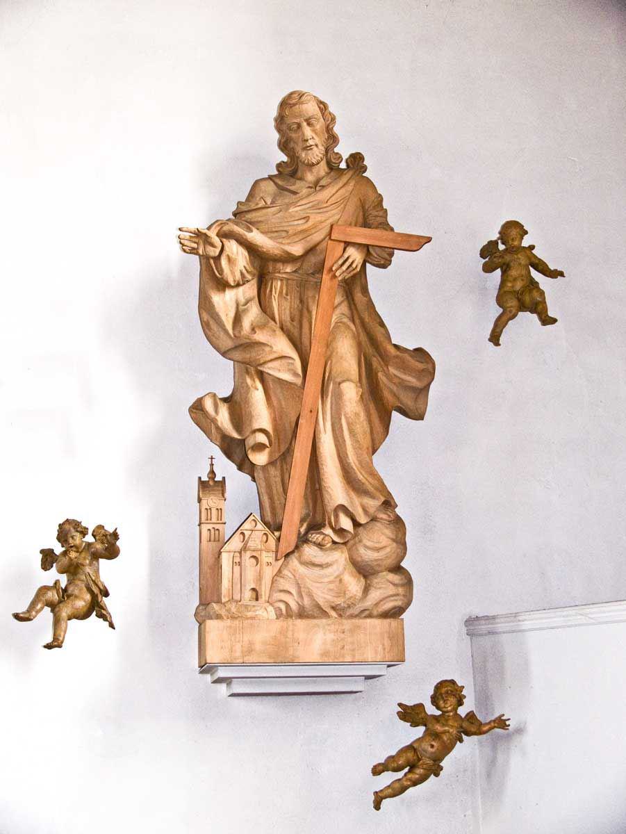 Hl.Josef (mit Zimmermannswinkel, Gattnauer Kirche)