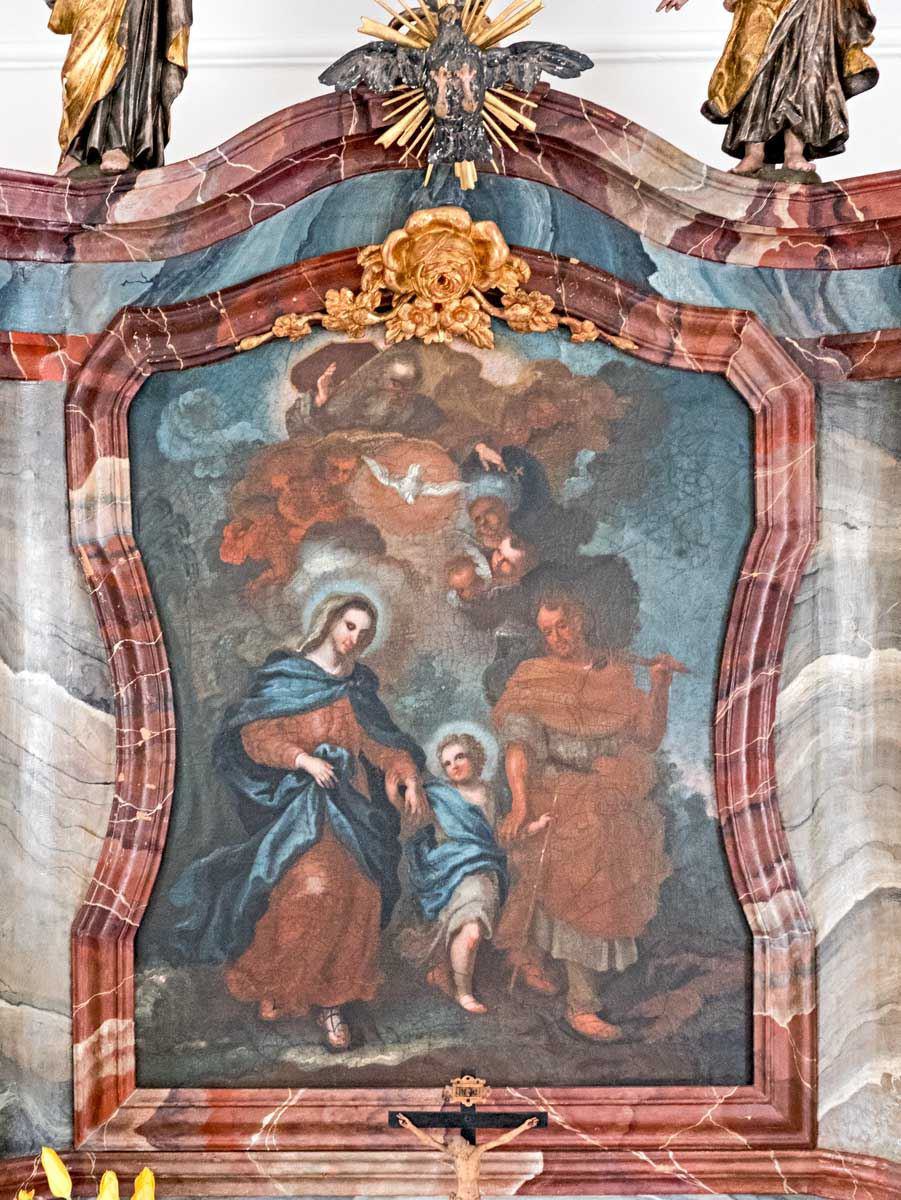 Altarblatt "Die heilige Familie"