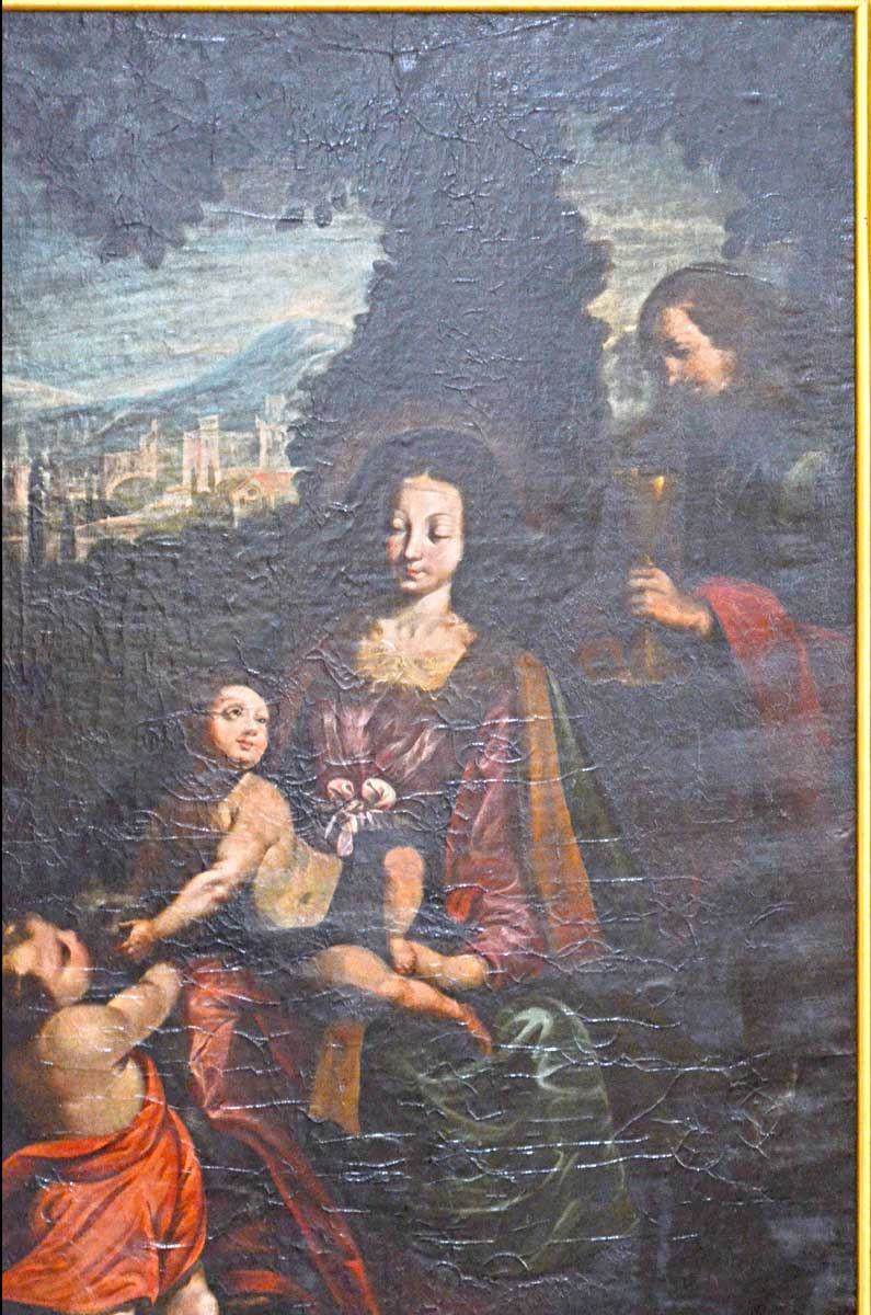 Maria mit Jesuskind und Johannes