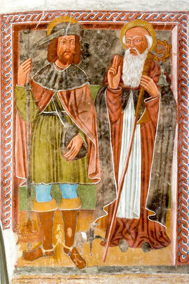 St. Jodokus und Abt Antonius