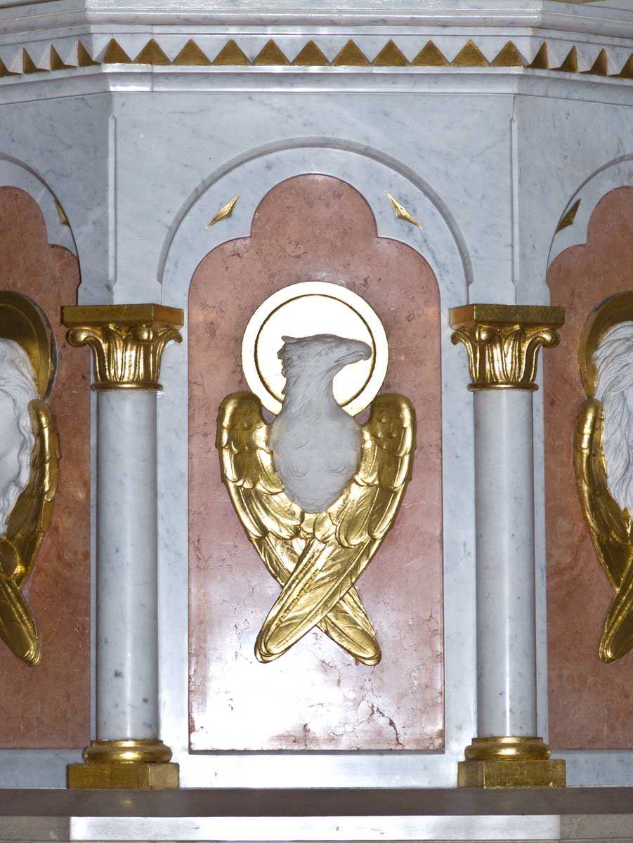 11 Evangelistensymbol des Johannes (Adler)