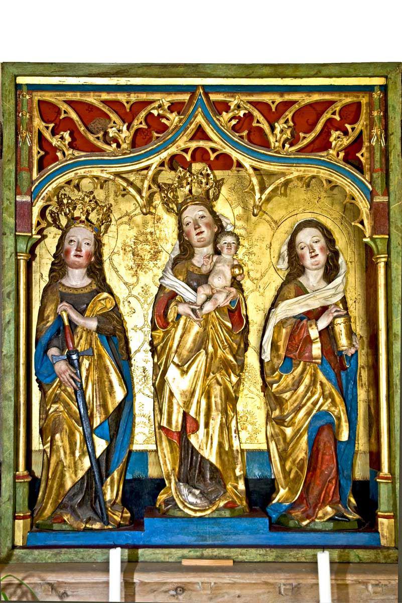 Hll. Katharina, Maria mit Jesus, Maria Magdalena