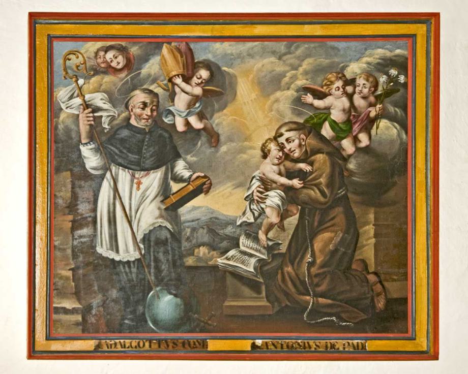 Abt Adalgott, Hl. Antonius von Padua mit Jesuskind